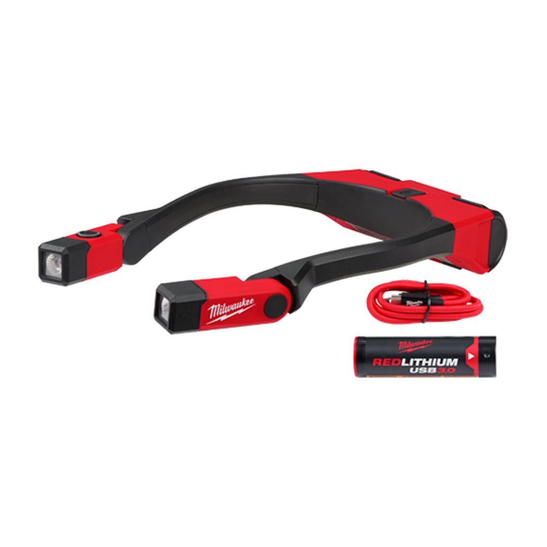 L&Aacute;MPARA DE CUELLO USB REDLITHIUM&trade; DE 400 L (2117-21) MILWAUKEE 01