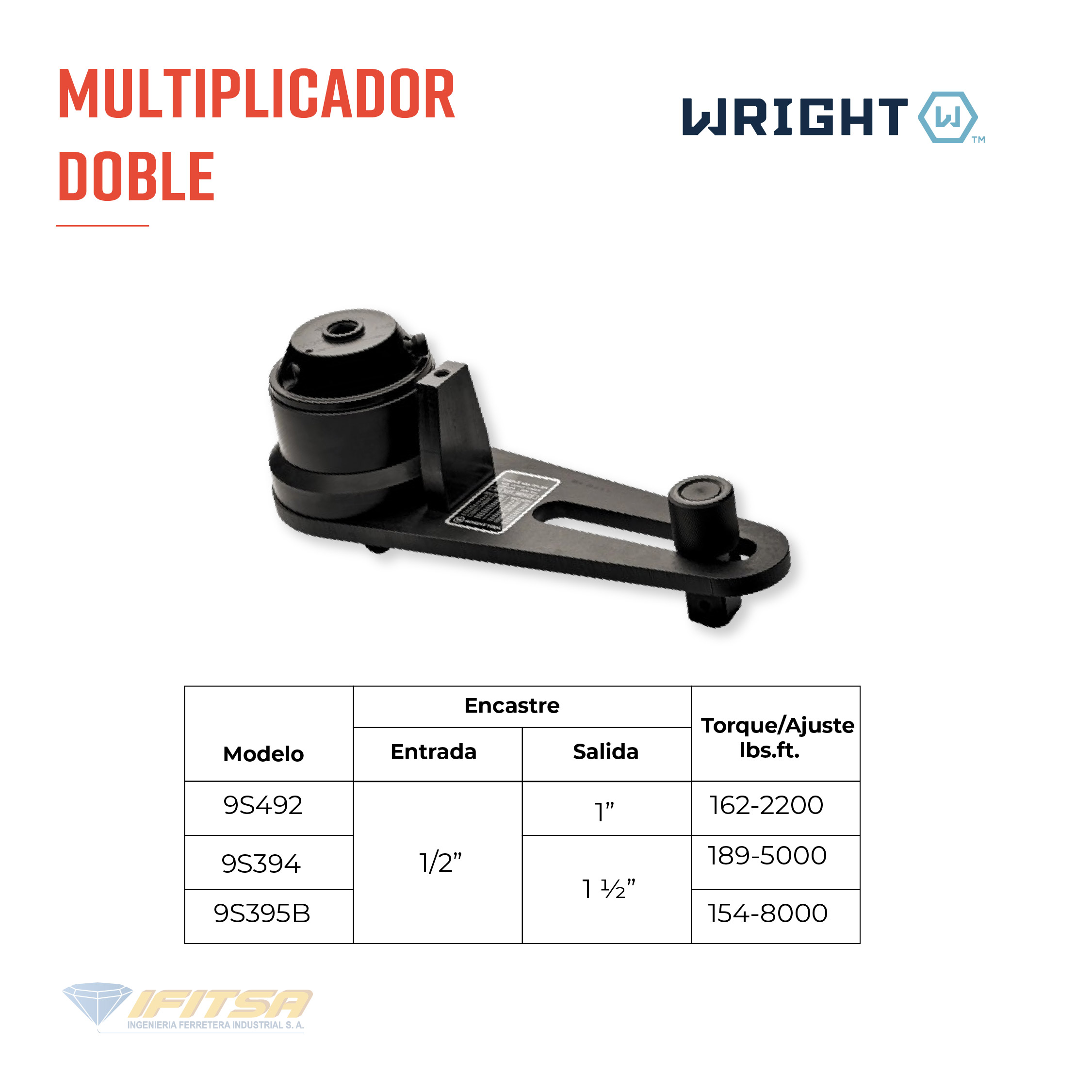 MULTIPLICADOR DE TORQUE WRIGHT TOOL 02