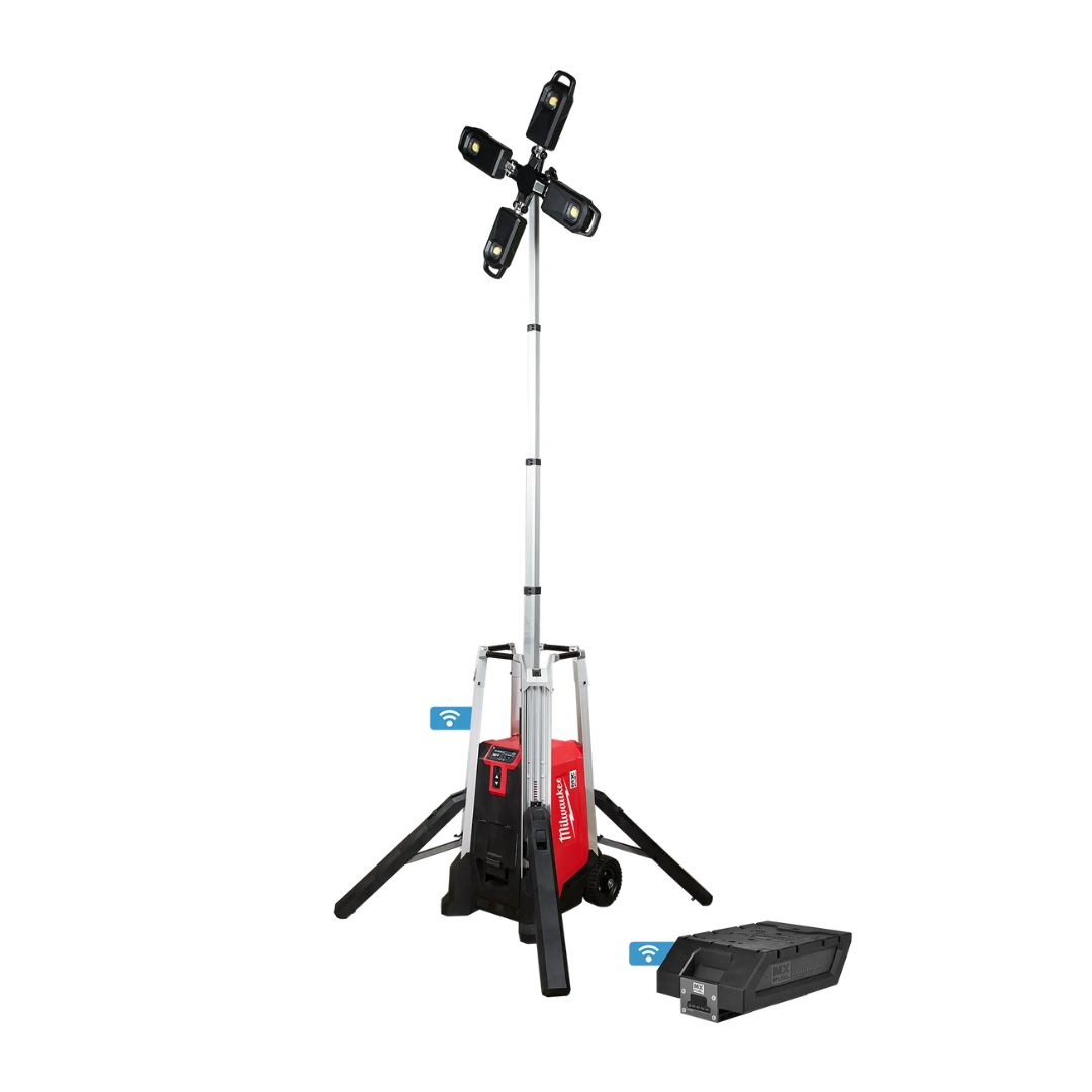 KIT DE CARGADOR/LUZ DE TORRE MX FUEL&trade; ROCKET&trade; MXF041-1XC MILWAUKEE 01