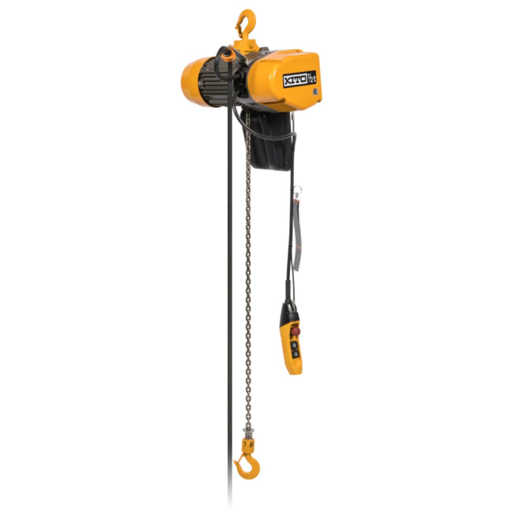 TECLES/POLIPASTOS EL&Eacute;CTRICOS DE CADENA DOBLE VELOCIDAD(CONTROL VFD) SERIE EQ  KITO 01