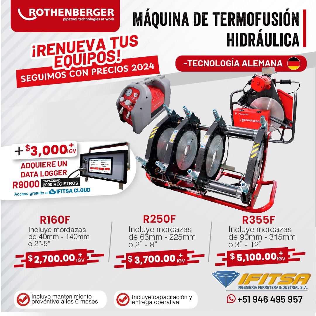 PROMOCI&Oacute;N M&Aacute;QUINA DE TERMOFUSI&Oacute;N HIDR&Aacute;ULICA RF - SEGUIMOS CON PRECIOS 2024 01
