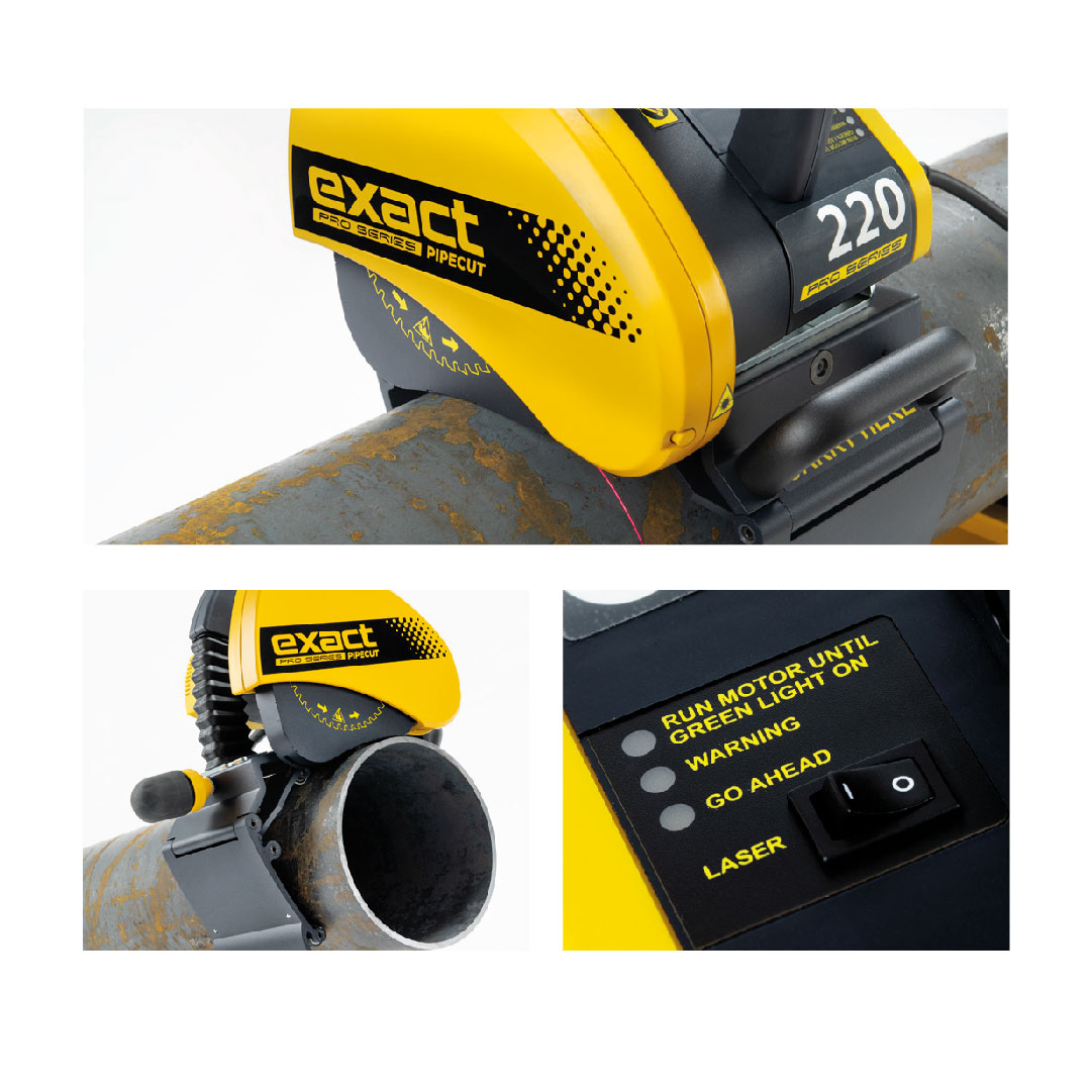 CORTATUBO EL&Eacute;CTRICO 220E PRO EXACT 02