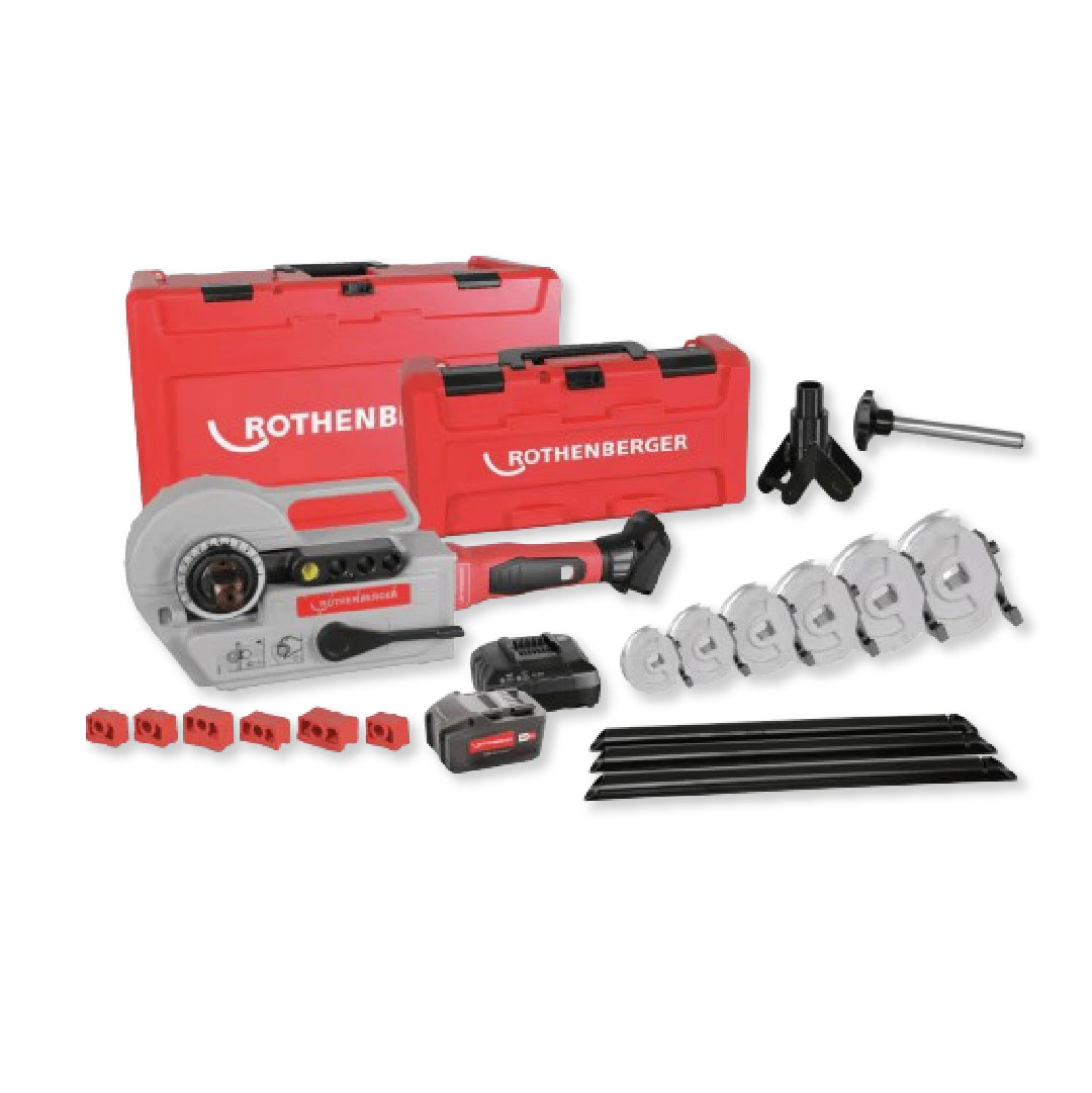 DOBLADORA INAL&Aacute;MBRICA DE TUBOS MOD. ROBEND 4000 set: 1/2"- 1 1/8" 4AH  (CU, ACERO INOX., ACERO CARBONO) ROTHENBERGER 01