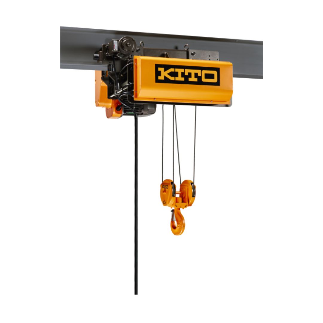 POLIPASTOS/TECLES EL&Eacute;CTRICOS DE CABLE SERIE RYU  KITO 02