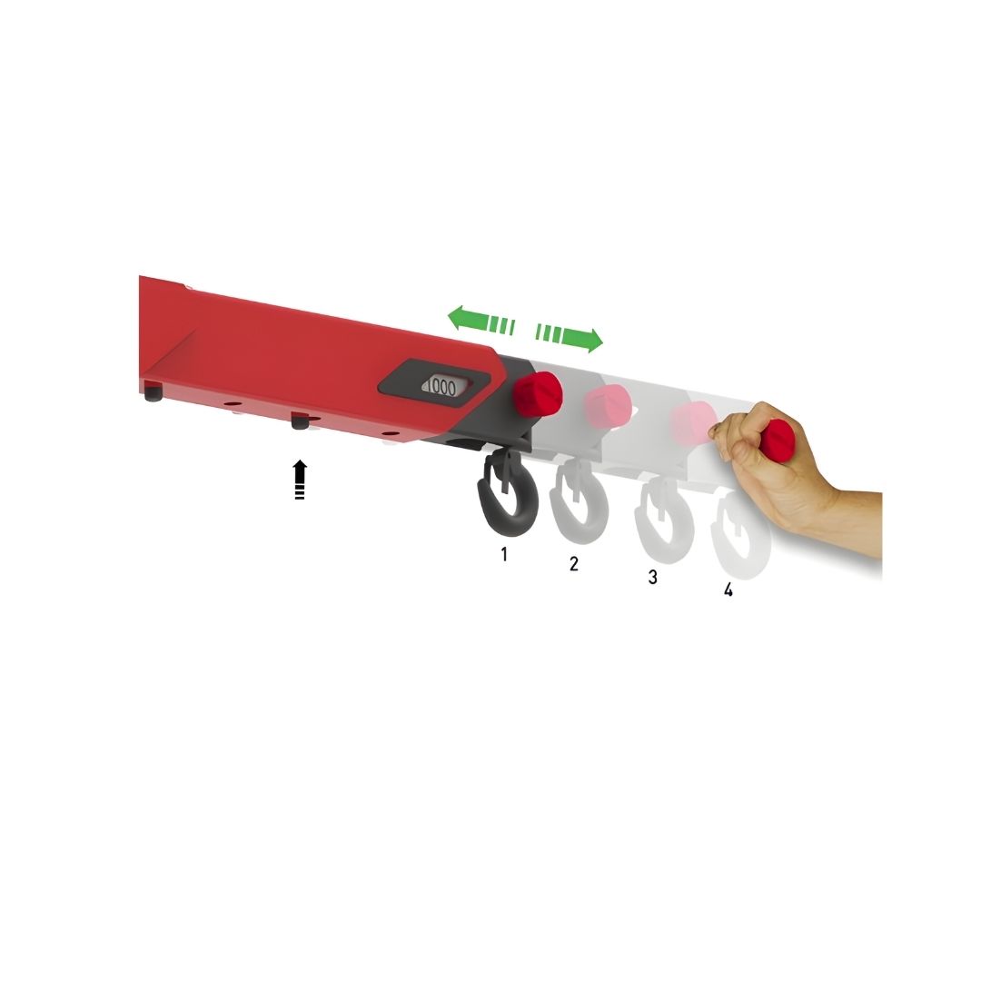 Gr&uacute;a plegable CRP20 MEGA 2.000Kg 06